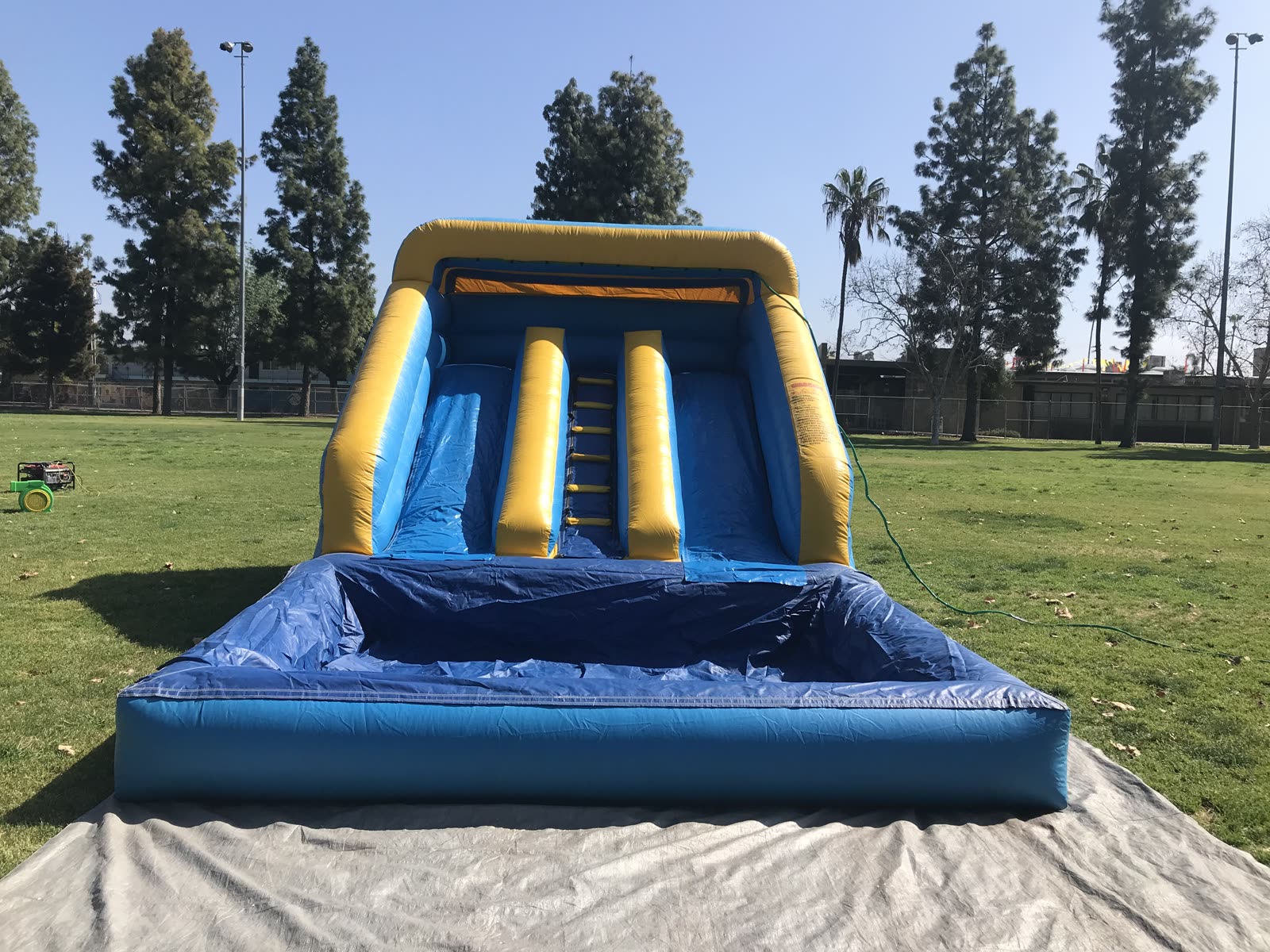 12ft Mini Dual Water Slides