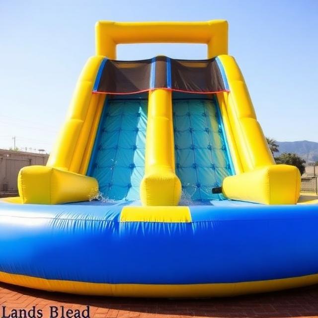 12ft Mini Dual Water Slide